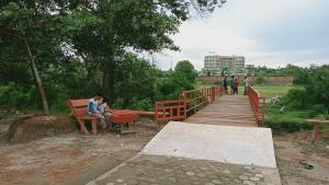 PTPN VI Bangun Jembatan, Warga Kelurahan Kenali Besar: Syukur Nianlah Jembatan Dibuat