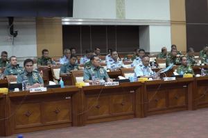 Panglima TNI Rapat Kerja dengan Komisi 1 DPR RI