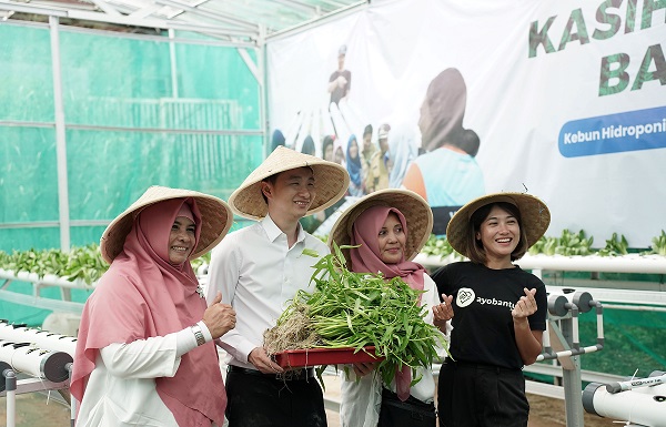 Sambut Ulang Tahun Ke-9, Indodax Budidayakan Kebun Hidroponik