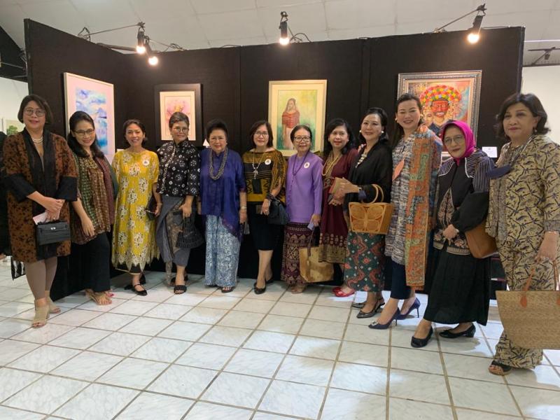 MSI Dorong Sub-Sektor Ekonomi Krearif Melalui Karya Lukisan di Balai Budaya Jakarta