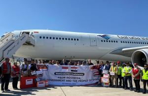 Seberat 75 Ton Bantuan Logistik Indonesia untuk Pemerintah Suriah