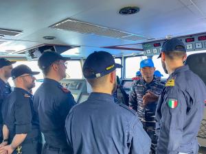 Satgas TNI AL KRI FKO-368 Sukses Gelar Passage Exercise UNIFIL