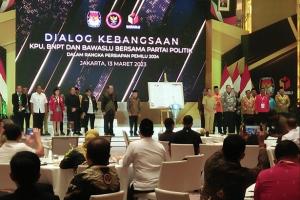 BNPT Bersama KPU dan Bawaslu Ajak Partai Politik Samakan Persepsi Jelang Pemilu 2024