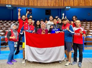 KBRI Havana: Indonesia Raih Juara 1 dan 2 di Kejuaraan Bulutangkis di Kuba