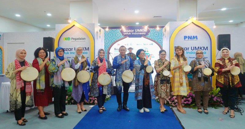 Dukung UMKM Naik Kelas, Pegadaian dan PNM Gelar Bazar UMKM untuk Indonesia
