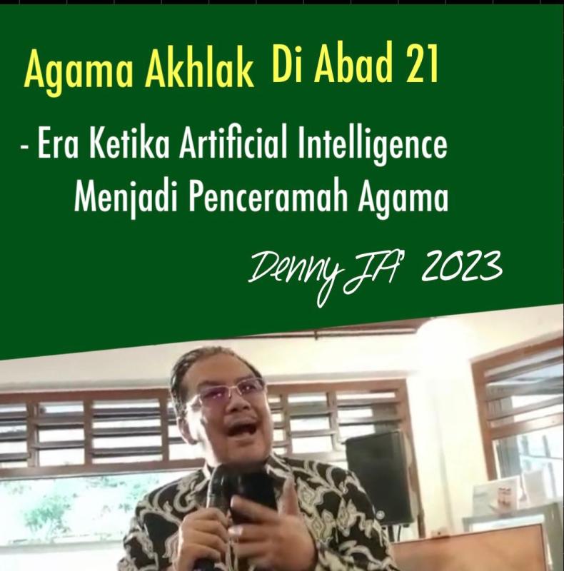 Era Ketika Artificial Intelligence Juga Menjadi Penceramah Agama