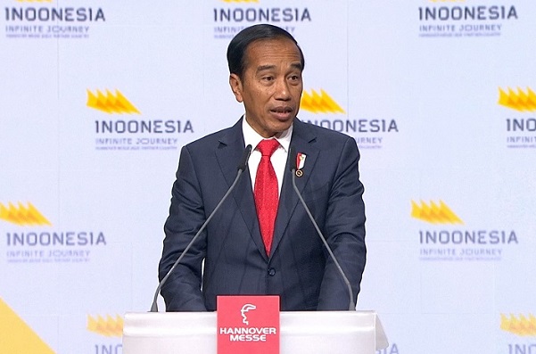 Presiden Jokowi dan Kanselir Jerman Hadiri Opening Ceremony Hannover Messe 2023