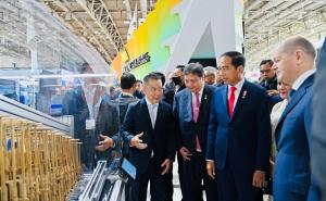 Angklung Berteknologi Pneumatic Curi Perhatian di Hannover Messe 2023