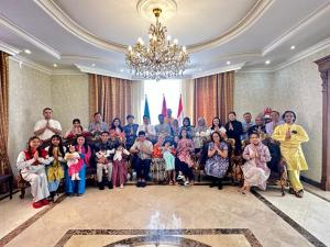 KBRI Astana Menggelar Open House Idul Fitri di Wisma Indonesia