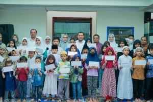 Karyawan PTPN VI Santuni 50 Anak Yatim