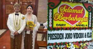 Karangan Bunga Jokowi hingga Watimpres Hiasi Tempat Resepsi Anak Mantan Pembalap Nasional Dani Sarwono