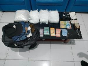 TNI AL Gagalkan Penyelundupan Narkoba Jenis Sabu Senilai Rp 8,9 M di Kuala Bagan Asahan