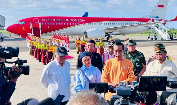 Hari Kedua, Presiden Jokowi Tinjau Gladi KTT Ke-42 ASEAN 2023 di Labuan Bajo