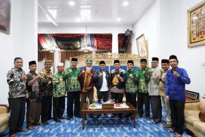 Bupati Tanah Datar Bersama Pimpinan Daerah Muhammadiyah Kabupaten Tanah Datar priode 2022-2027