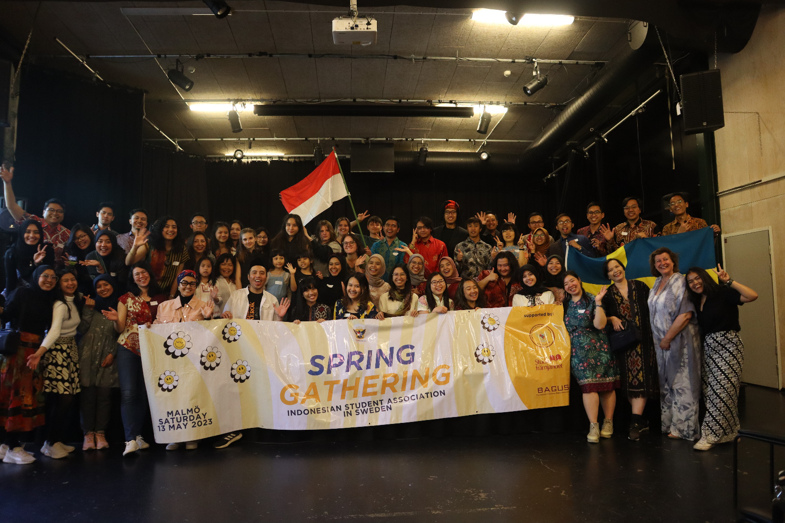 Acara Spring Gathering Jadi Terapi Kangen Bagi Mahasiswa Indonesia di Swedia