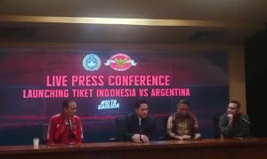 PSSI Umumkan Harga Tiket Timnas Indonesia vs Argentina