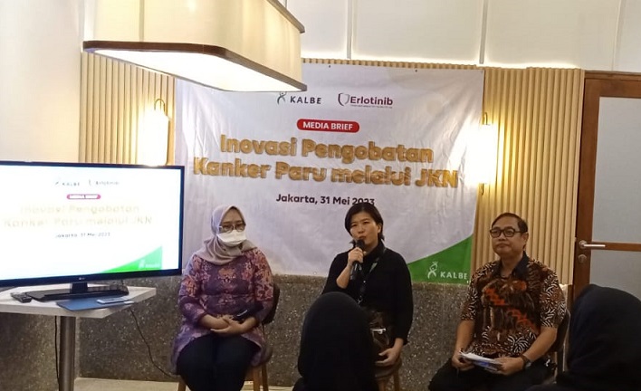 Kalbe Kenalkan Erlotinib, Obat Kanker Paru Generik Pertama Karya Anak Bangsa