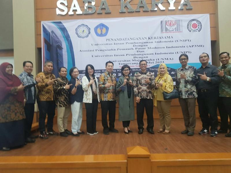 UNIPI Tangerang Dan Asosiasi Pengusaha AP3MI Menandatangani MOU