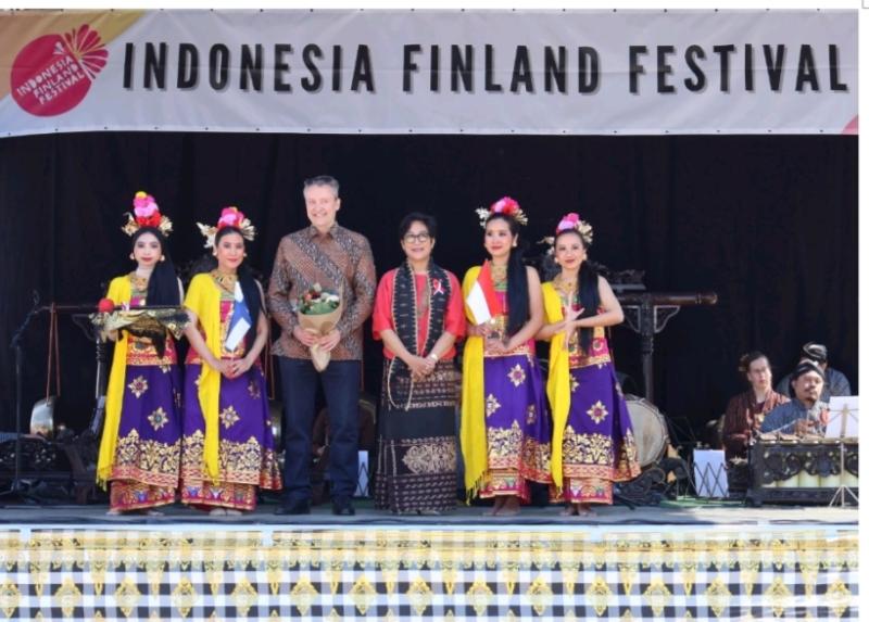 Rendang dan Irama Khas Betawi Memeriahkan Indonesia-Finland Festival 2023