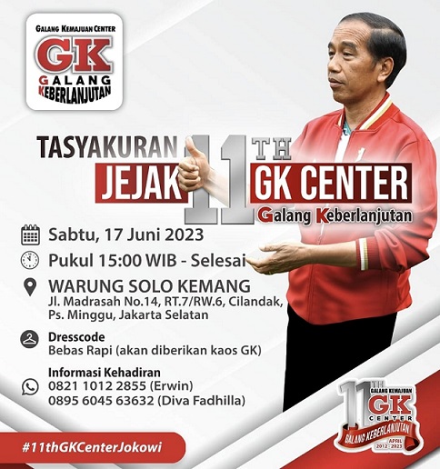 GK Center Gelar Konsolidasi Internal di Warung Solo, Jakarta Selatan pada Sabtu