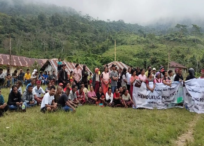 Gelar Aksi Dami Dukung Pengembangan PLTP Ulumbu Poco Leok, Raimundus: Kita Satu Keturunan Jangan Mau Dihasut Orang Luar