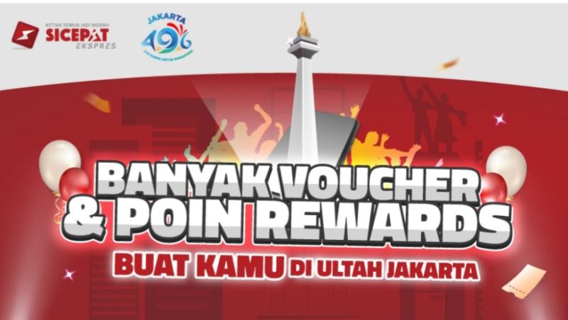 Meriahkan HUT ke-496 Jakarta, SiCepat Superapp Bertabur Voucher Diskon