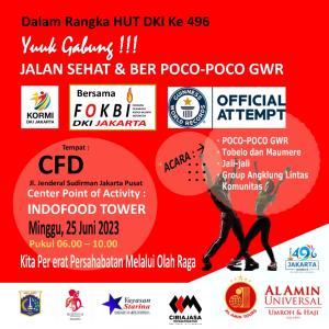 FOKBI DPD DKI Jakarta Gelar Flashmob di CFD Sudirman
