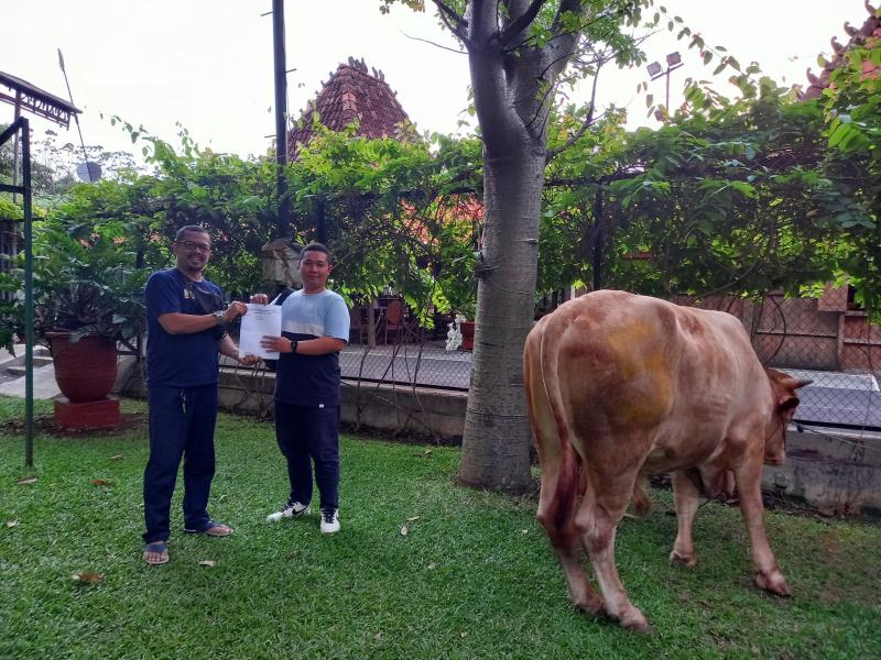 Musholla Al Asr kembali Menerima Hewan Kurban dari Dua Perusahaan