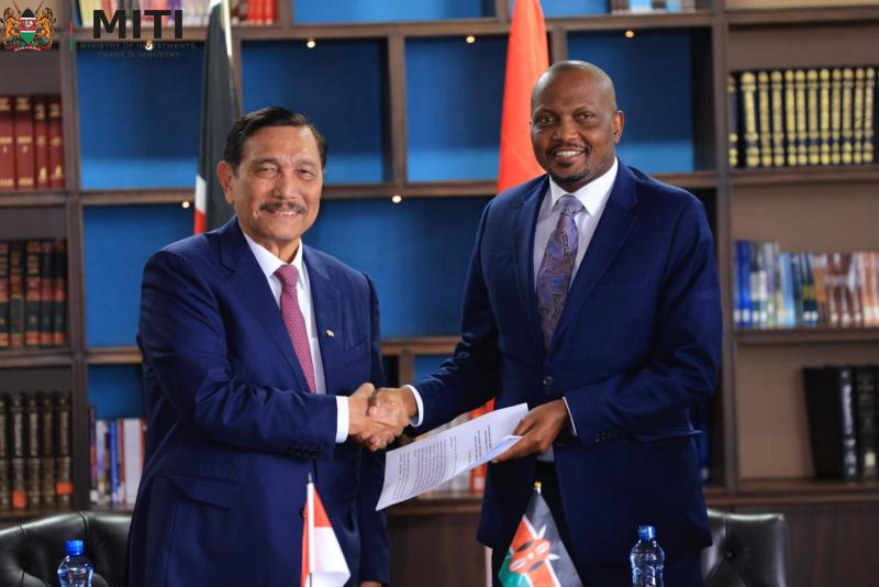 Coordinating Minister Luhut Leads Indonesian Delegation to Kenya Pushes G-to-G and B-to-B Cooperation