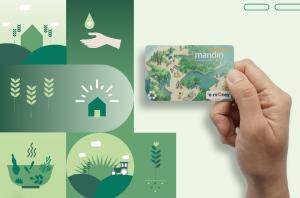 Bank Mandiri Terbitkan Kartu Debit dan E-money Plastik Daur Ulang Pertama di Indonesia dan Kartu Kredit Virtual Tanpa Kartu Plastik