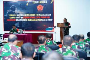 Panglima TNI Apresiasi Konsep Umum Kampanye Militer Latgab TNI Dharma Yudha 2023