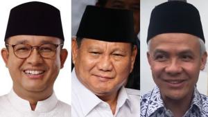 SMRC: Pemilih Kuat Ganjar 69 Persen, Prabowo 67 Persen, dan Anies 64 Persen