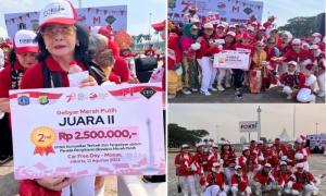 Selamat! FOKBI Jakarta Raih Juara II Sebagai Peserta Terbaik Parade Gebyar Merah Putih