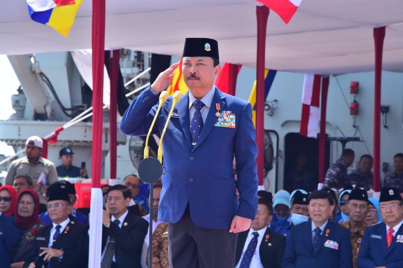 PPAL Selenggarakan Upacara Detik-Detik Proklamasi RI Tahun 2023 di KRI dr Radjiman Wedyodiningrat-992