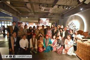 KBRI Tokyo & Hideo Tokyo Gelar Pameran Seni dan Budaya Indonesia "Exploring the Beauty of Indonesia" di Tokyo