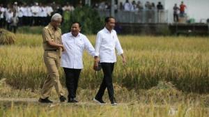 Antara Ganjar, Prabowo dan Presiden Jokowi