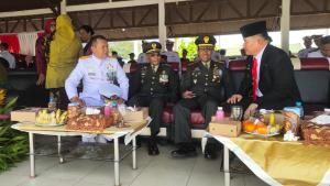 Pj Bupati Maybrat Hadiri Peringatan HUT TNI ke-78 di Alun-alun Kota Sorong