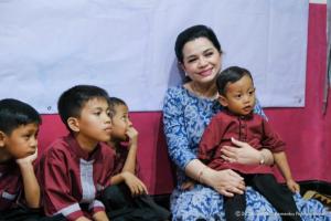 Tebarkan Kebaikan dan Tingkatkan Empati kepada Sesama, Dharma Wanita Persatuan Kemenko Perekonomian Kunjungi Panti Yatim Indonesia