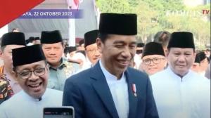 Tanggapi Hasil Hitung Cepat Pemilu, Presiden Jokowi: Sabar, Tunggu Hasil Resmi dari KPU