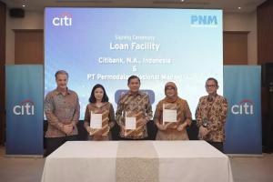  PNM Dapat Suntikan Fasilitas Pembiayaan Rp650 Miliar dari Citi Indonesia