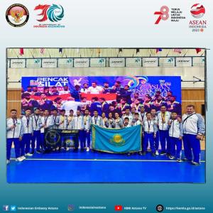 Dubes Fadjroel Bangga Tim Pencak Silat Kazakhstan Meraih 9 Emas di Kejuaraan Internasional di Dubai