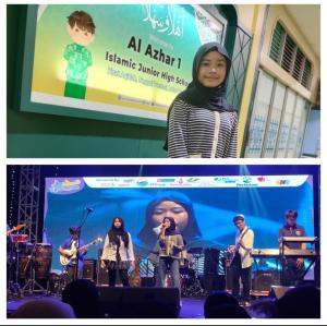 Vokalis Sonic Band SMP Al Azhar Nabila Alya Martakusumah: Ingin Jadi Dokter Anak sekaligus Pencipta Lagu