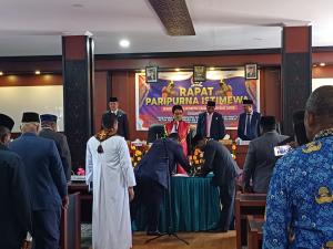 Rapat Paripurna Istimewa Dewan Perwakilan Rakyat Kabupaten Maybrat