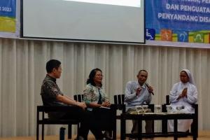 Politisi PSI Jadi Narasumber pada Acara Hari Disabilitas Internasional di Keukupan Agung Makassar