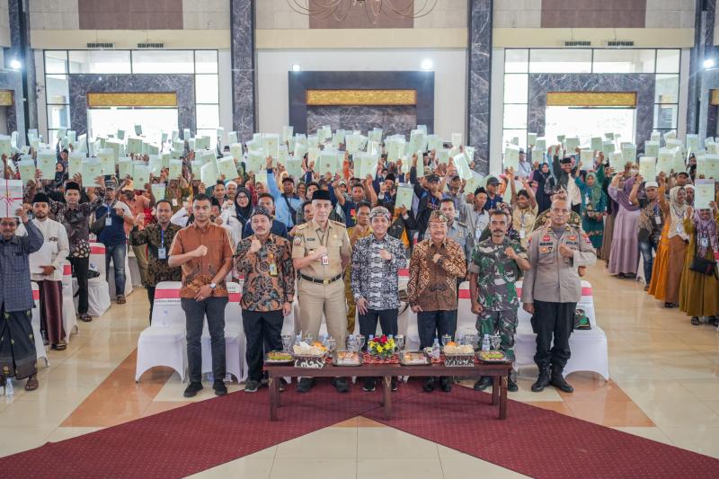 Berikan Manfaat bagi Masyarakat Bangkalan, Wamen ATR/Waka BPN: PTSL Program Revolusioner