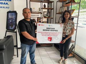 Gercep! SiCepat Ekspres Salurkan Donasi ke JQR Guna Bangun Dapur Umum bagi Korban Longsor Jawa Barat