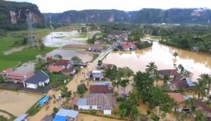 Banjir di Kabupaten Lima Puluh Kota Surut, BPBD Imbau Warga Antisipasi Banjir Susulan