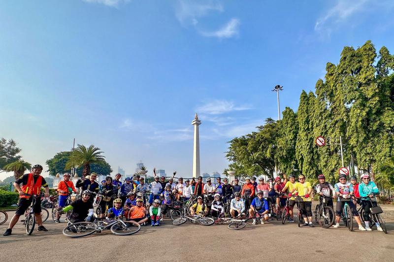 Teladan Cycling Community selenggarakan First Sunday Ride 2024
