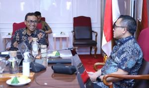 Bertemu Transparansi Internasional Indonesia, Menteri Anas: Perkuat Pengawasan Melalui Digitalisasi