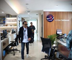 Kunjungan Chappy Hakim Ke AirNav Indonesia